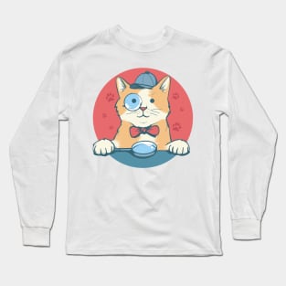 cat be detective Long Sleeve T-Shirt